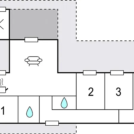 Casa de Férias Three-bedroom In